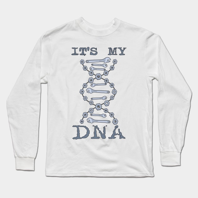 DNA Long Sleeve T-Shirt by Dojaja